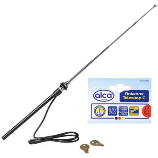 Alca alca® Universal Auto-Antenne, 12V, Chrom