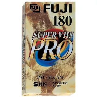 Fuji S-VHS SE 180 Video-Kassette