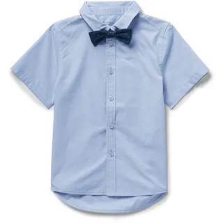 Tchibo - Kinderhemd mit Fliege - Jungen - Gr. 98/104 - hellblau