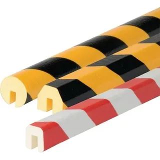 Kantenschutz gelb-schwarz 5000mm PUR-Schaum Typ B