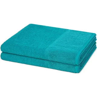 2 X Duschtuch im Set Ocean Petrol