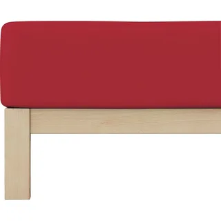 Baumwolle 180 x 200 - 200 x 220 cm red deep