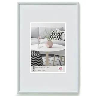 walther + design walther design Galeria Kunststoff Bilderrahmen weiss, 70 cm
