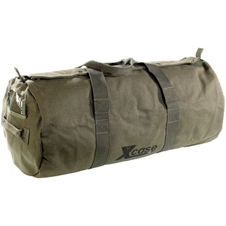 Xcase Canvas Sporttasche: Canvas-Sport- und Reisetasche mit Tragegriff, 70 Liter