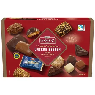 Lambertz Süßigkeit, Lambertz Lebkuchenmischung Unsere Besten Dominos Aachener Print 500g