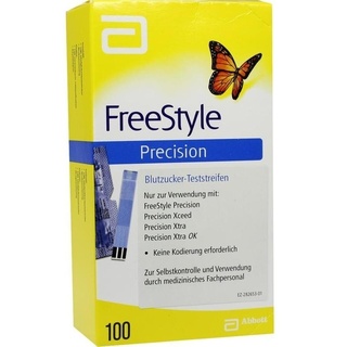 EurimPharm Arzneimittel GmbH Freestyle Precision Blutzucker Teststr.o.Codier.