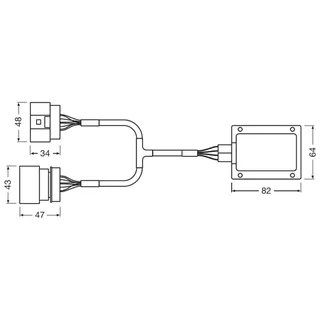 Osram LEDriving Smart CanBus LEDSC02-1 für Scheinwerferlampe H7 2x