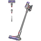 DYSON Akku-Hand-und Stielstaubsauger "V8TM Advanced", silber (nickel, silber), B:22,04cm H:124,4cm T:25cm, Akkusauger, Haarentwirrungstechnologie, kein Saugkraftverlust, Topseller