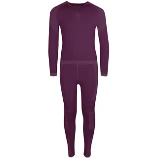 TROLLKIDS Hemsedal Funktionsunterwäsche-set - Plum - 110 cm