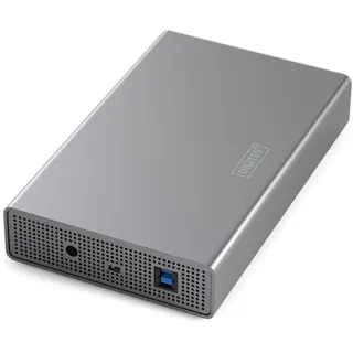 Digitus USB 3.0 Festplattengehäuse 3,5 SATA, 16TB, Aluminium