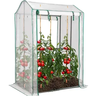 Costway Gewächshaus für Tomaten, 100x81x150cm