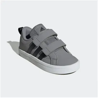 Pace 2.0 Hook and Loop Shoes Kids Schuhe, Grey Three/core Black/Cloud White, 34 EU