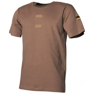 Max Fuchs MFH - Max Fuchs BW Tropenunterhemd mit Klett und Nationalitätsabzeichen coyote, 8