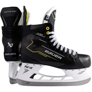 Bauer Eishockeyschlittschuhe Bauer Supreme M30 Senior EE (breiter Fuß), EUR 46 - Weiß,Orange
