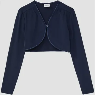 s.Oliver Bolero mit Satinkante - blau - 128/134