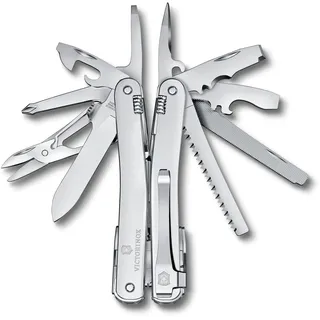 Victorinox Swiss Tool Spirit MX Clip Multitool 24 Funktionen Silber
