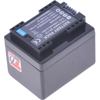 Akku T6 power Canon BP-727, 2400mAh, 8,6Wh, schwarz - Schwarz