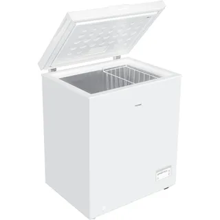 Homex Gefriertruhe | Tiefkühltruhe | 142 L Nutzinhalt | Super-Frost-Funktion | 4-Sterne-Gefrierraum | Weiß