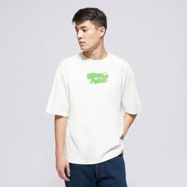 PUMA T-SHIRT PUMA X RIPNDIP BOXY GRAPHIC TEE - Weiß - L