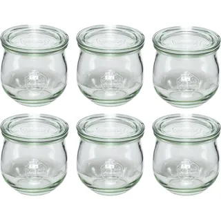 Weck Tulpenform-Glas 370 ml 6 St.