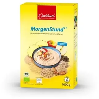 Jentschura MorgenStund’ Brei – basischer Hirse-Buchweizen-Brei mit Früchten & Samen Vegan 1000 g