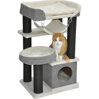 nanook shop Kratzbaum Katzenbaum grau 48x40x90 cm