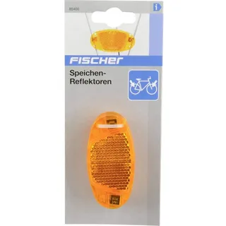 Fischer Fahrrad Reflektor 85400 Orange