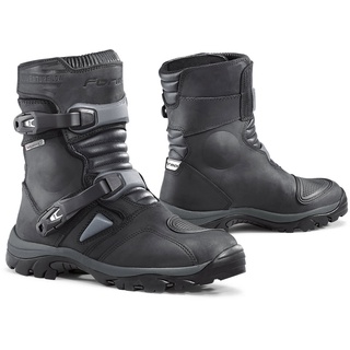 Forma Adventure Low Dry wasserdichte Motorradstiefel, schwarz, Größe 39 für Männer