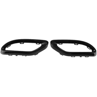 Dioche W213 Auspuffblende Schwarz Glänzende Endrohrblenden Als Ersatz für A B C E GLC CLS Klasse W177 W247 W205 W213 X253 C257