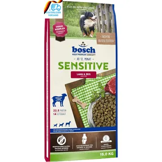 Bosch HPC Sensitive Lamm & Reis | Hundetrockenfutter Für Ernährungssensible Hund
