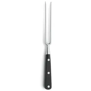 Amefa Fleischgabel PREMIUM, aus 3Cr14 Klingenstahl mit klassischem Nietengriff (ABS) schwarz