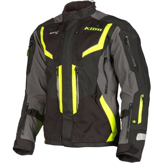 Klim Badlands Pro Motorrad Textiljacke, gelb, Größe S für Männer