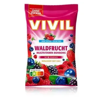 Vivil VIVIL® Waldfrucht Multivitamin Bonbons 33 St./ 120,0 g