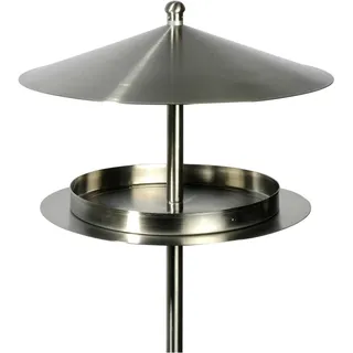 Dobar Design-Futterhaus aus Edelstahl mit Ständer