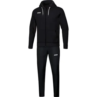 Jako Herren Jogginganzug Base mit Kapuze Schwarz, L