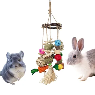 Renchey Chinchilla Spielzeug, Nagetier Spielzeug Zur Beschäftigung Gegen Langeweile, Beschäftigungs Gegen Langeweile Für Hamster Frettchen Chinchillas Eichhörnchen Kleintiere
