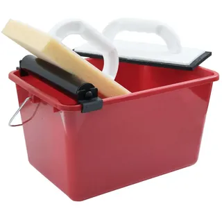 Connex Fliesen-Waschset 12 L rot