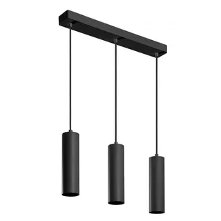 GTV Lighting GTV LED TRESOS II 3-flammig 20W GU10 Schwarz (ohne Leuchtmittel)