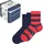 3er Pack Mehrfarbig 39-42