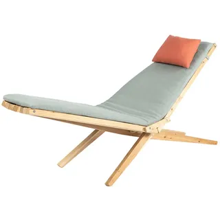 Weltevree - Woodlounger Outdoor inkl. Sitzpolster, Lärche
