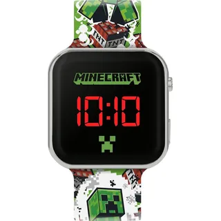 Accutime Disney Minecraft LED Watch