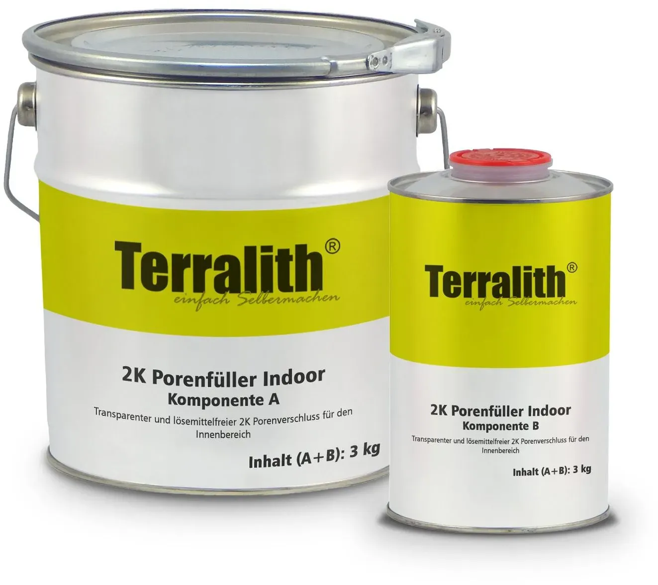 Terralith 2K Porenfüller für Kompaktboden  -3 kg-