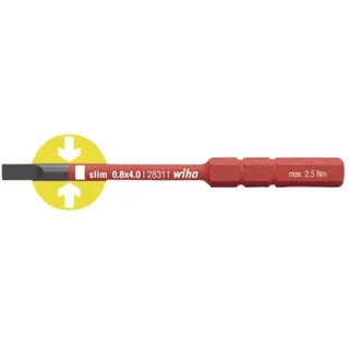 Wiha 283110 slimBit electric Schlitz Wechselklinge 5.5x75mm (34581)