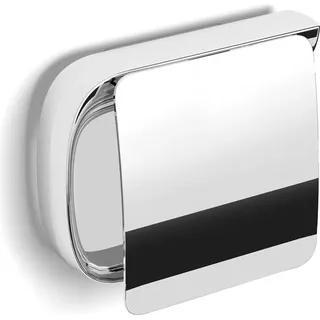 VIGOUR Vogue Papierhalter mit Deckel verchromt