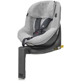 Maxi-Cosi Sommerbezug, passend für Mica & Mica Up Kindersitz, Schonbezug für Autositz, Bezug für die warmen Sommertage, Fresh grey,