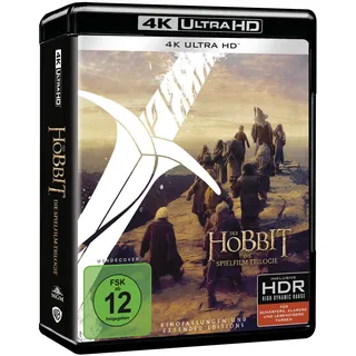 Der Hobbit: Die Spielfilm Trilogie - Extended Edition [4K Ultra-HD] [Blu-ray]
