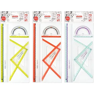 Herlitz Geometrieset my.pen 4-tlg. Kunststoff