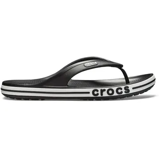 Crocs Bayaband Flip Flop,Black/White,39/40 EU