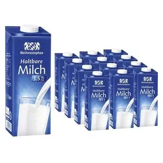 Weihenstephan Milch 3,5 % 12x 1,0 l