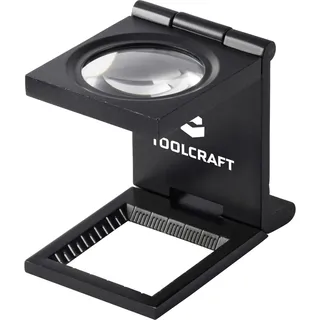 TOOLCRAFT TO-10182525 Fadenzähler Vergrößerungsfaktor: 6 x Linsengröße: (Ø) 28 mm